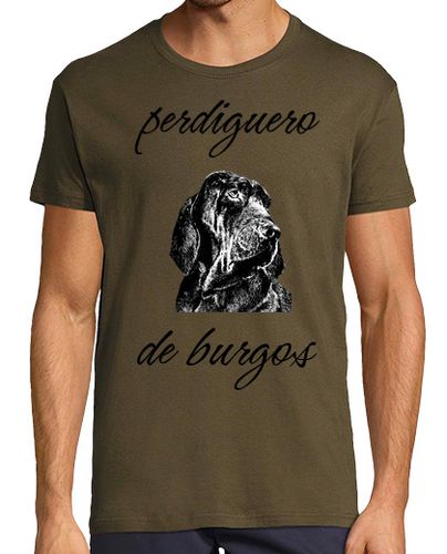 Camiseta Perdiguero de Burgos blanco y negro - latostadora.com - Modalova