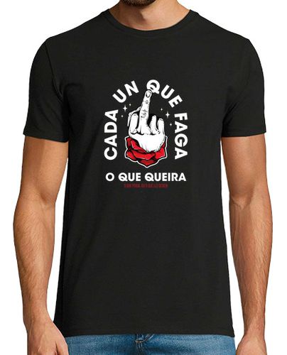 Camiseta Hombre Manga Corta Cada un que faga o que queira laTostadora - latostadora.com - Modalova