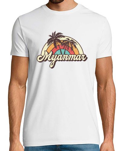 Camiseta Hombre Manga Corta regalos de luna de miel de myanmar laTostadora - latostadora.com - Modalova