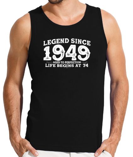 Camiseta leyenda desde 1949 74 años de perfecció - latostadora.com - Modalova