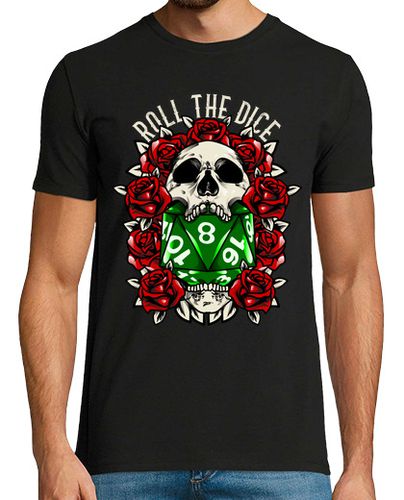 Camiseta Juegos De Rol Frikis Roll The Dice Rpg Dragones y Mazmorras - latostadora.com - Modalova