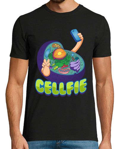 Camiseta Cellfie Célula Selfie Biología Ciencia Celular Científica Profesor - latostadora.com - Modalova