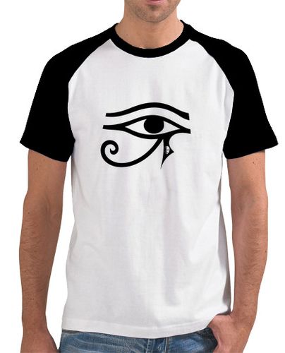 Camiseta Ojo de Horus negro - latostadora.com - Modalova