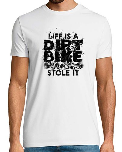 La vida es una moto de cross móntala co - latostadora.com - Modalova