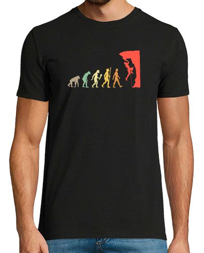 Camiseta idea de regalo de escalador de roca de evolución de escalada vintage - latostadora.com - Modalova