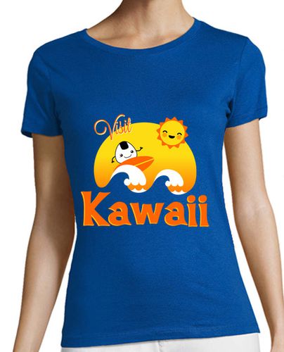 Camiseta Mujer Manga Corta Visit Kawaii laTostadora - latostadora.com - Modalova