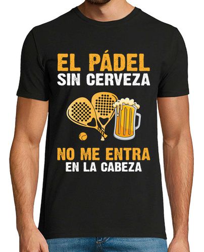 Camiseta El Pádel sin Cerveza no me entra Cabeza laTostadora - latostadora.com - Modalova