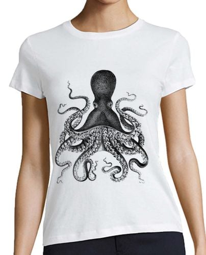 Camiseta Mujer Manga Corta pulpo laTostadora - latostadora.com - Modalova