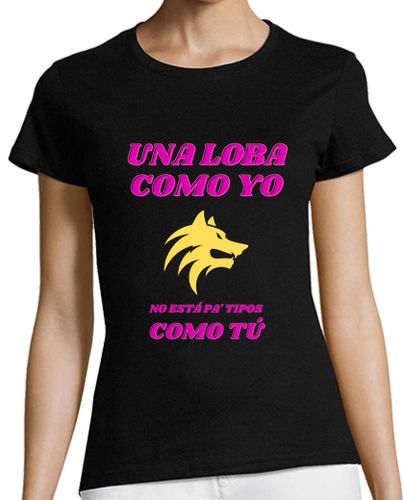 Camiseta mujer Una loba como yo - latostadora.com - Modalova