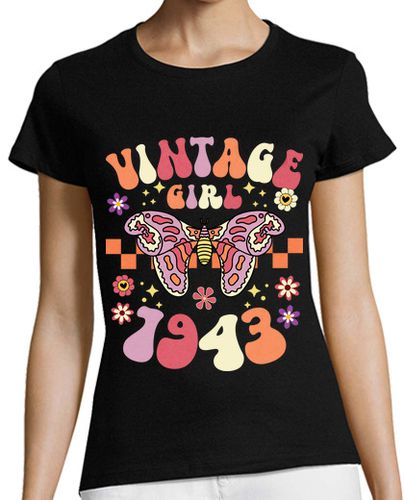 Camiseta mujer Hija 1943 Mujer 80 Años Cumpleaños laTostadora - latostadora.com - Modalova