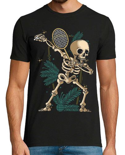 Camiseta bádminton dabbing esqueleto halloween - latostadora.com - Modalova