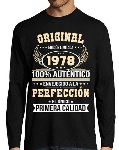 Camiseta 45 años - Original 1978 - El Unico - latostadora.com - Modalova