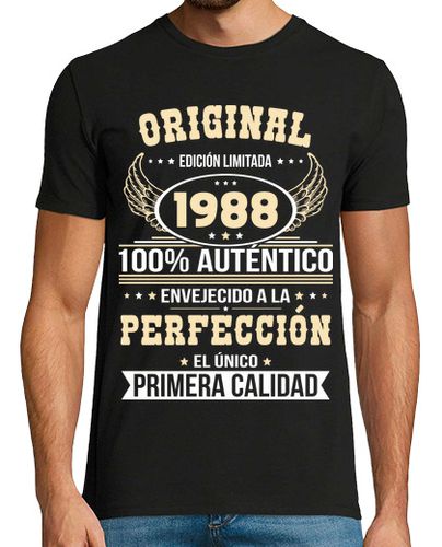 Camiseta 35 años - Original 1988 - El Unico - latostadora.com - Modalova