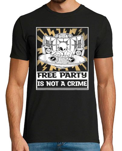 Camiseta la fiesta libre no es un delito - latostadora.com - Modalova