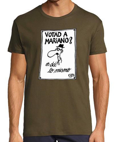 Camiseta Camiseta votad a Mariano - latostadora.com - Modalova