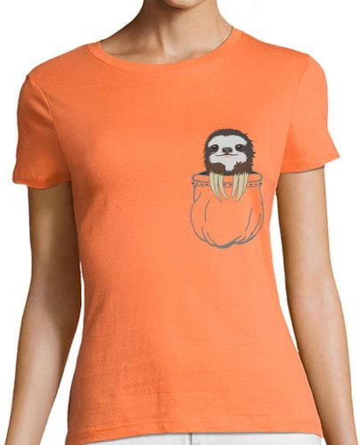 Camiseta Mujer Manga Corta Perezoso laTostadora - latostadora.com - Modalova