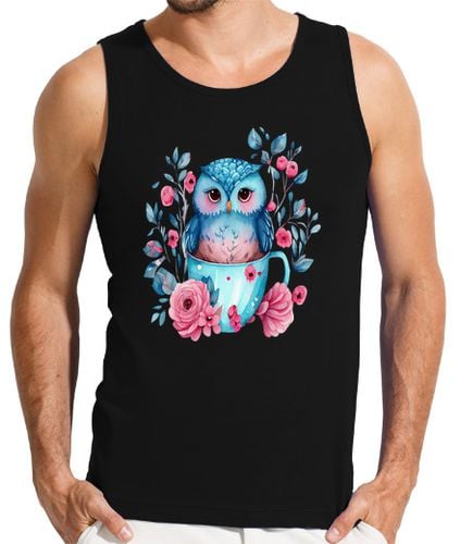 Camiseta búho bosque mitología noctámbulo laTostadora - latostadora.com - Modalova