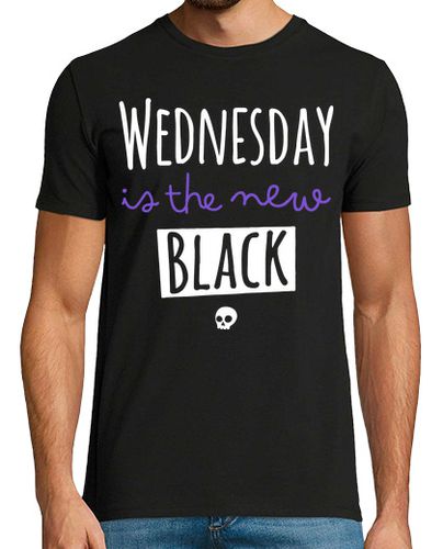 Camiseta Wednesday is the new black - latostadora.com - Modalova