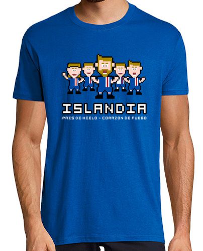 Camiseta ISLANDIA, País de Hielo = Corazón de Fuego - latostadora.com - Modalova