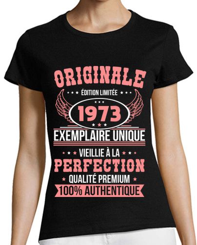 Camiseta mujer aniversario 50 años - original 1973 - latostadora.com - Modalova