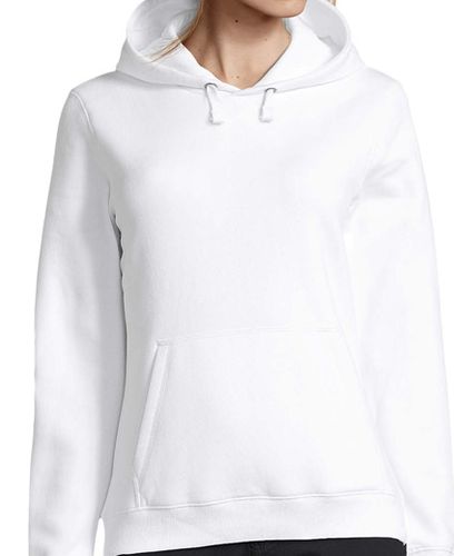 Sudadera Con Capucha Para Mujer sudadera mujer blanca basic laTostadora - latostadora.com - Modalova