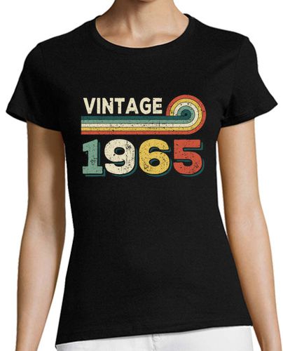 Camiseta mujer vintage 1965 - cumpleaños 1965 - latostadora.com - Modalova