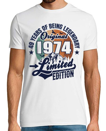 Camiseta 49 años - edición limitada 1974 - latostadora.com - Modalova
