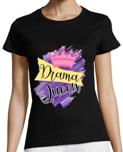 Camiseta Mujer Manga Corta drama queen laTostadora - latostadora.com - Modalova