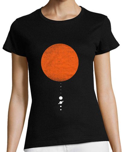 Camiseta Mujer Manga Corta Sistema Solar laTostadora - latostadora.com - Modalova