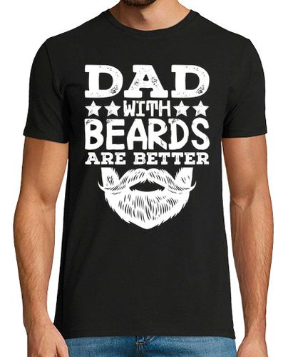 Camiseta Hombre Manga Corta padre barba barbudo con barba completa laTostadora - latostadora.com - Modalova