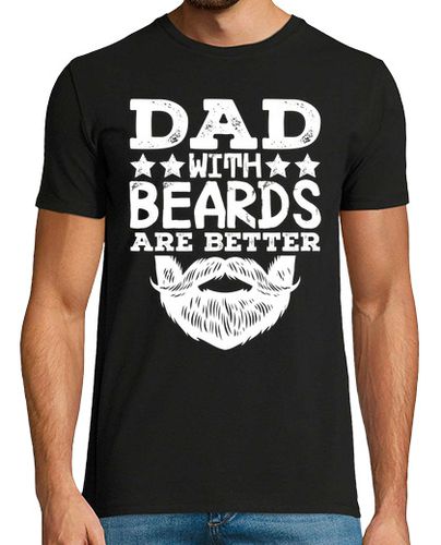 Camiseta padre barba barbudo con barba completa - latostadora.com - Modalova