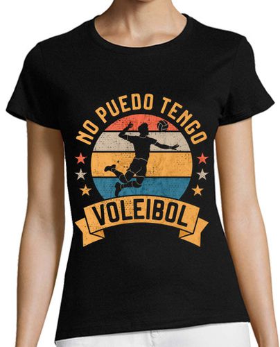 Camiseta mujer no puedo jugar voleibol - latostadora.com - Modalova