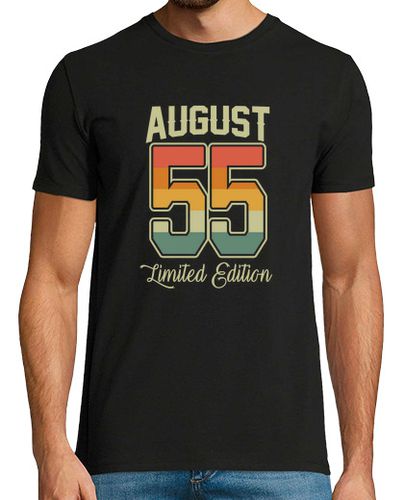 Camiseta vintage 65 cumpleaños agosto 1955 regalo deportivo - latostadora.com - Modalova