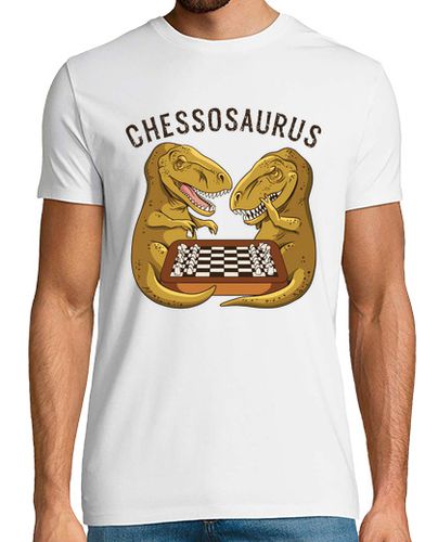 Camiseta t rex jugando al ajedrez amante de los - latostadora.com - Modalova