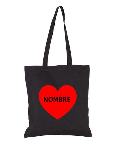 Bolsa Tu Nombre Corazón San Valentín laTostadora - latostadora.com - Modalova