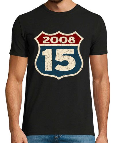 Camiseta nacido en 2008 - 15 años - latostadora.com - Modalova