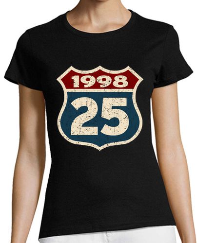 Camiseta mujer nacida en 1998 - 25 años - latostadora.com - Modalova