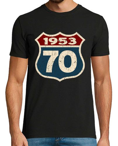 Camiseta nacido en 1953 - 70 años - latostadora.com - Modalova
