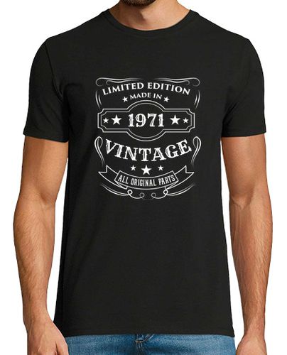 Camiseta edición limitada hecha en 1971 regalo de cumpleaños vintage - latostadora.com - Modalova