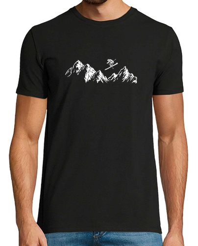 Camiseta Hombre Manga Corta esquiadores montañas esquiar después de laTostadora - latostadora.com - Modalova