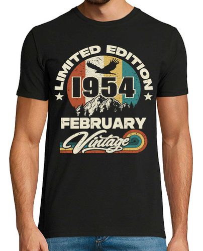Camiseta vintage 1954 - nacido en febrero 1954 - latostadora.com - Modalova