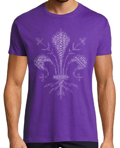 Camiseta lily crea nombres de los jugadores de florencia - latostadora.com - Modalova