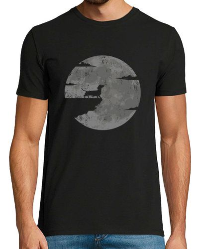 Camiseta perro salchicha luna llena perro salchi - latostadora.com - Modalova