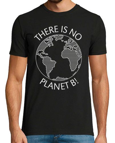 Camiseta no hay planeta b - tierra - blanco - latostadora.com - Modalova