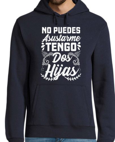 Sudadera Con Capucha Para Hombre Tengo Dos Hijas Papá Mamá Regalo laTostadora - latostadora.com - Modalova