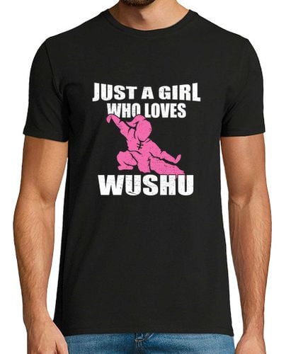 Camiseta solo una chica que ama el regalo de artes marciales wushu - latostadora.com - Modalova