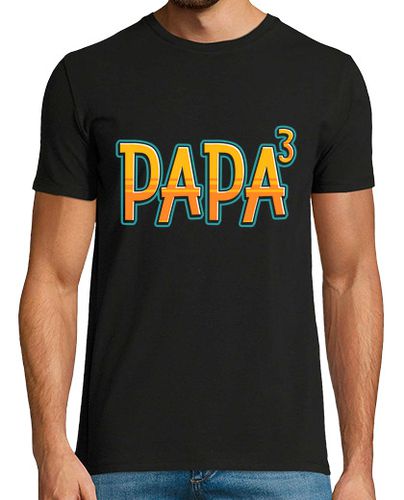 Camiseta Papá Al Cubo 3 Hijos Regalo Día Del Padre - latostadora.com - Modalova