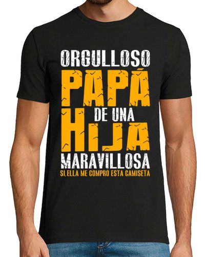 Camiseta Papá de Una Hija Maravillosa Regalo Regalo Día Del Padre - latostadora.com - Modalova