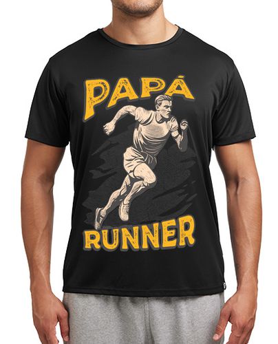 Camiseta deportiva Papá Runner Regalo Día Del Padre Deporte laTostadora - latostadora.com - Modalova