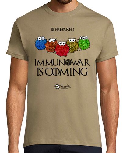 Camiseta Immunowar Is Coming (fondos claros) - latostadora.com - Modalova